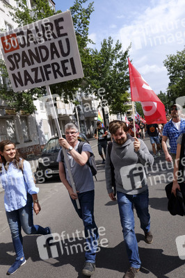 Protest gegen Nazi-Aufmarsch in Berlin