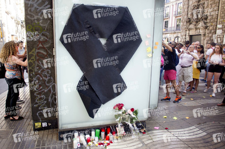 Trauer um die Opfer des Terroranschlags in Barcelona