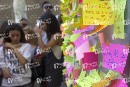 Trauer um die Opfer des Terroranschlags in Barcelona