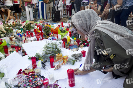 Trauer um die Opfer des Terroranschlags in Barcelona