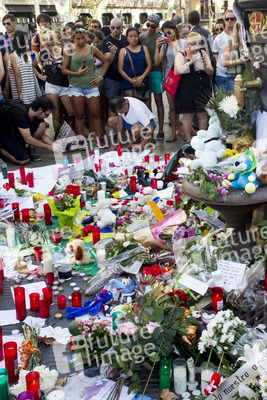 Trauer um die Opfer des Terroranschlags in Barcelona