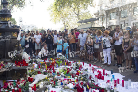 Trauer um die Opfer des Terroranschlags in Barcelona