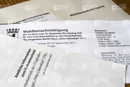 Symbolfoto Wahlbenachrichtigung