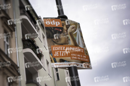 Bundestagswahlkampf-Plakate in Berlin
