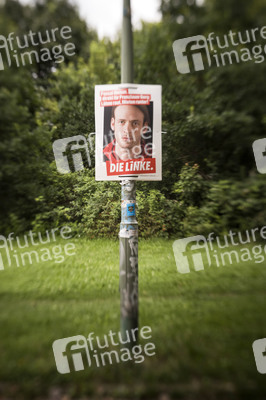 Bundestagswahlkampf-Plakate in Berlin