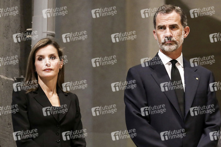 Trauerfeier für die Opfer der Terroranschläge in Barcelona und Cambrils