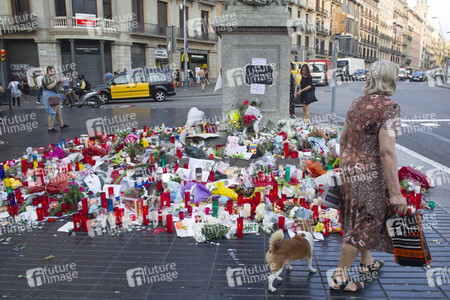 Trauer um Terroropfer in Barcelona