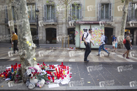 Trauer um Terroropfer in Barcelona