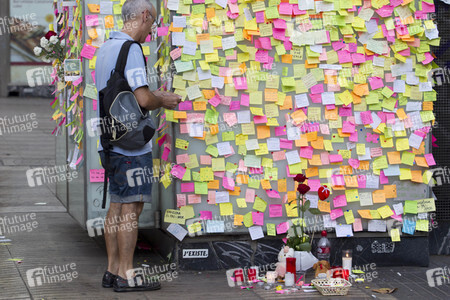 Trauer um Terroropfer in Barcelona