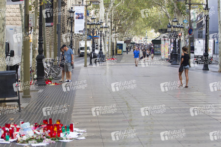 Trauer um Terroropfer in Barcelona