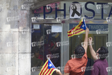 Las Ramblas nach dem Terroranschalg in Barcelona