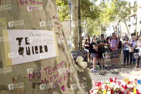 Las Ramblas nach dem Terroranschalg in Barcelona