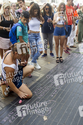 Las Ramblas nach dem Terroranschalg in Barcelona