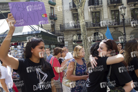 Las Ramblas nach dem Terroranschalg in Barcelona