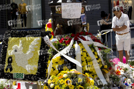 Las Ramblas nach dem Terroranschalg in Barcelona