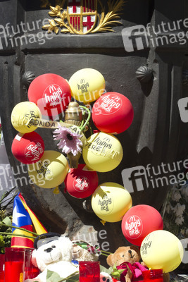 Las Ramblas nach dem Terroranschalg in Barcelona