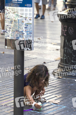 Las Ramblas nach dem Terroranschalg in Barcelona