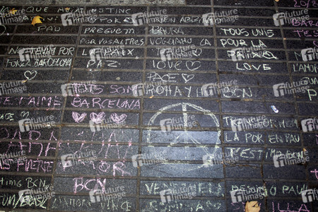 Las Ramblas nach dem Terroranschalg in Barcelona