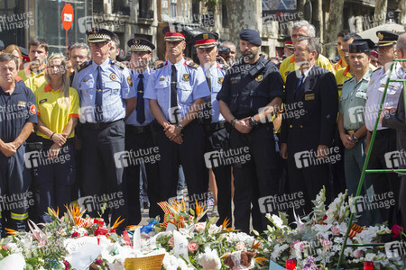 Las Ramblas nach dem Terroranschalg in Barcelona