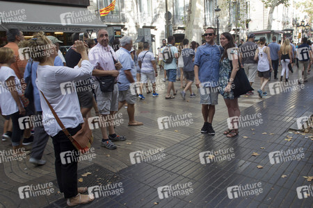 Las Ramblas nach dem Terroranschalg in Barcelona