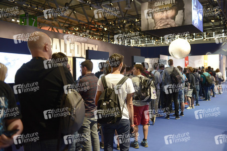 Computerspielmesse Gamescom 2017 in Köln