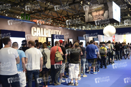 Computerspielmesse Gamescom 2017 in Köln