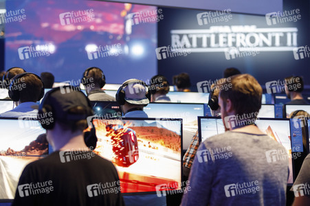 Computerspielmesse Gamescom 2017 in Köln