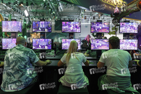 Computerspielmesse Gamescom 2017 in Köln