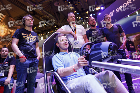 Computerspielmesse Gamescom 2017 in Köln