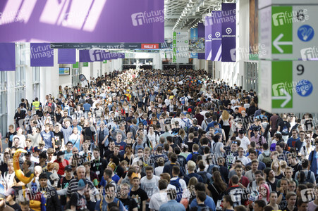 Computerspielmesse Gamescom 2017 in Köln