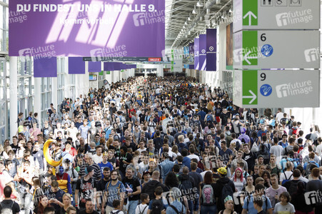Computerspielmesse Gamescom 2017 in Köln