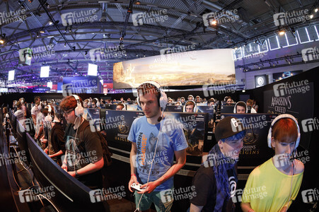 Computerspielmesse Gamescom 2017 in Köln