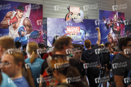 Computerspielmesse Gamescom 2017 in Köln