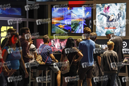 Computerspielmesse Gamescom 2017 in Köln