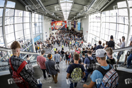 Computerspielmesse Gamescom 2017 in Köln