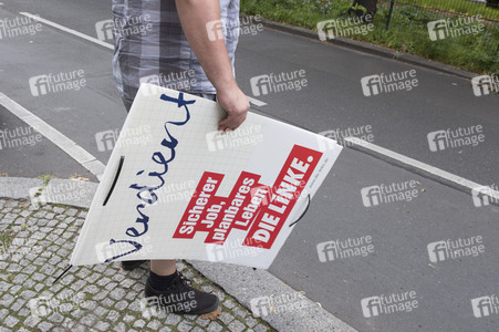 Bundestagswahlkampf-Plakate in Berlin