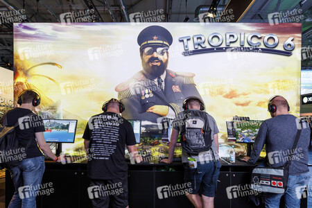Computerspielmesse Gamescom 2017 in Köln