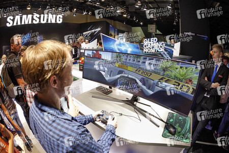 Computerspielmesse Gamescom 2017 in Köln