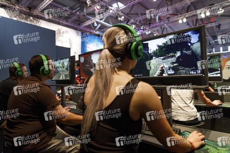 Computerspielmesse Gamescom 2017 in Köln