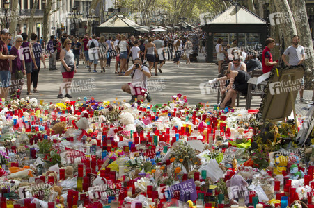 Anti-Terror Demonstration in Barcelona