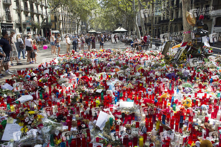 Anti-Terror Demonstration in Barcelona