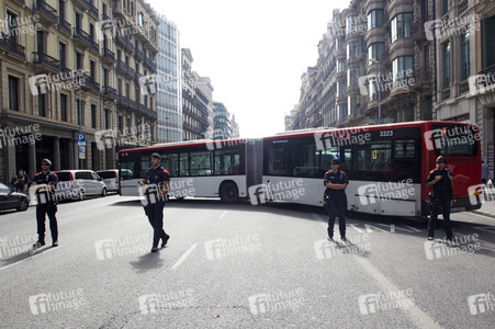 Anti-Terror Demonstration in Barcelona