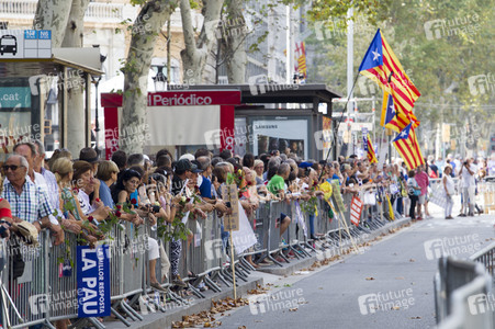 Anti-Terror Demonstration in Barcelona