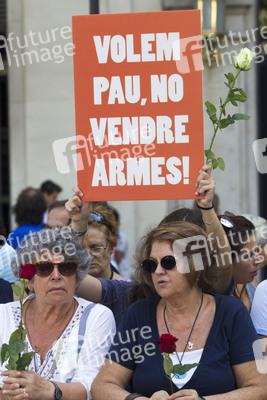 Anti-Terror Demonstration in Barcelona