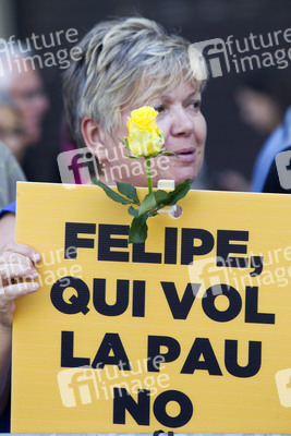 Anti-Terror Demonstration in Barcelona