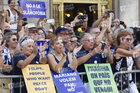 Anti-Terror Demonstration in Barcelona