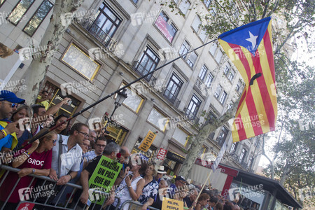 Anti-Terror Demonstration in Barcelona