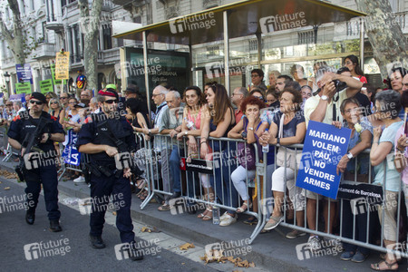 Anti-Terror Demonstration in Barcelona