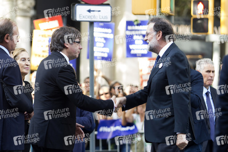 Anti-Terror Demonstration in Barcelona