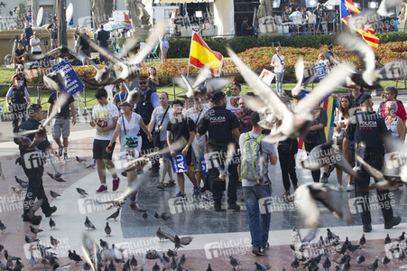 Anti-Terror Demonstration in Barcelona
